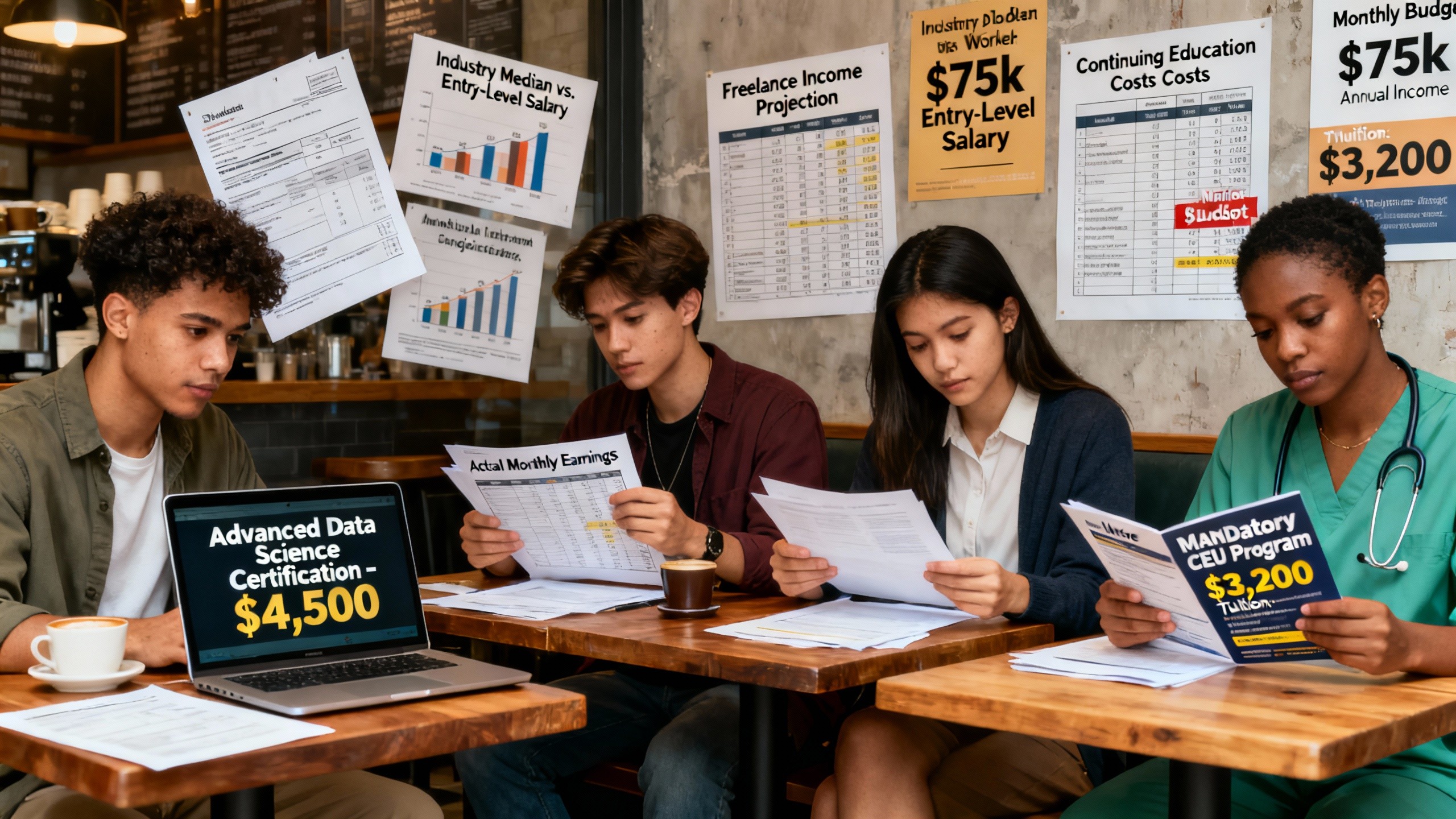 Young professionals priced out: How age-based income assumptions create hidden cost barriers in online professional development