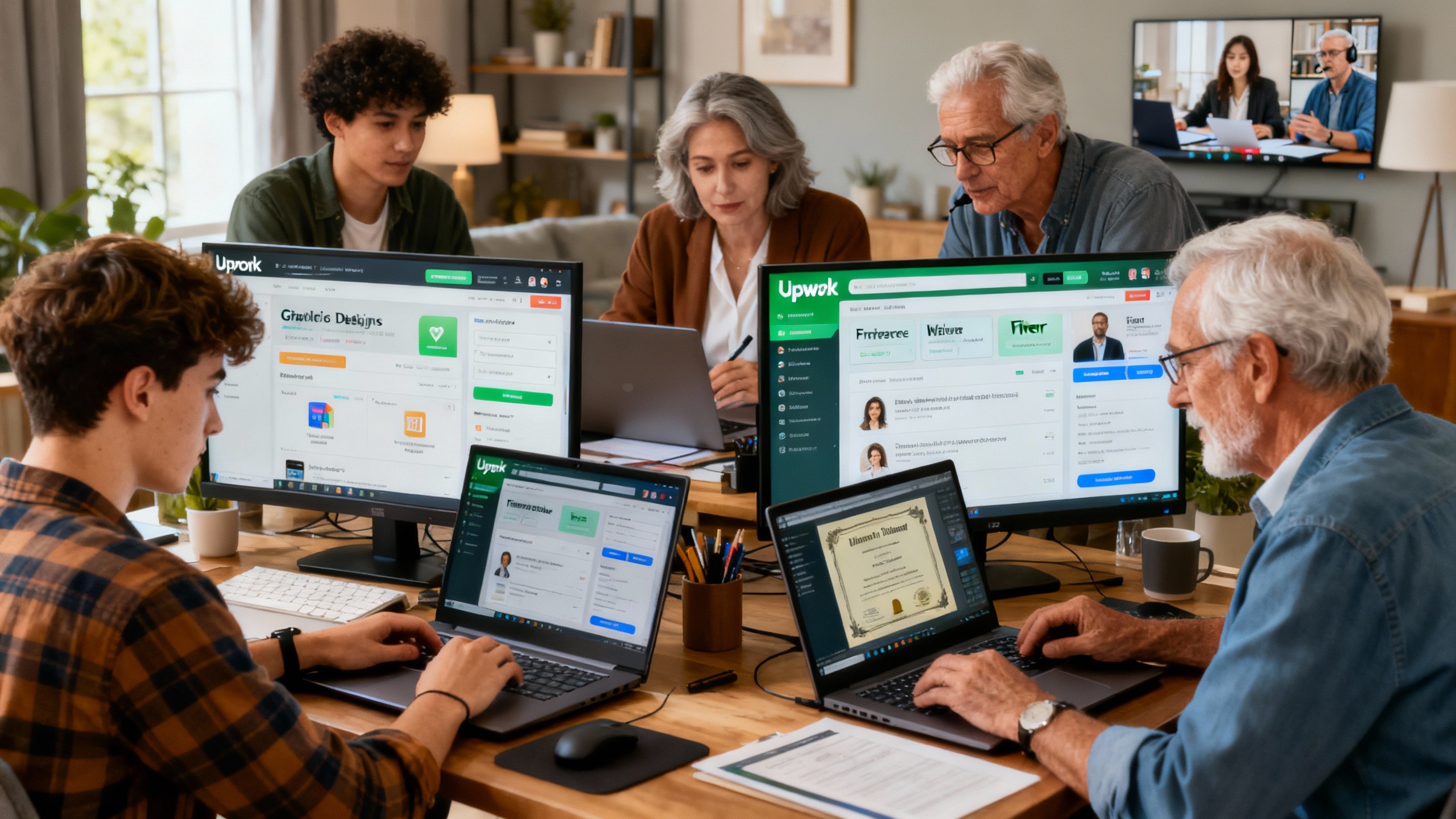 Age-diverse freelance marketplaces: How online skills training creates economic opportunities beyond age-biased traditional employment