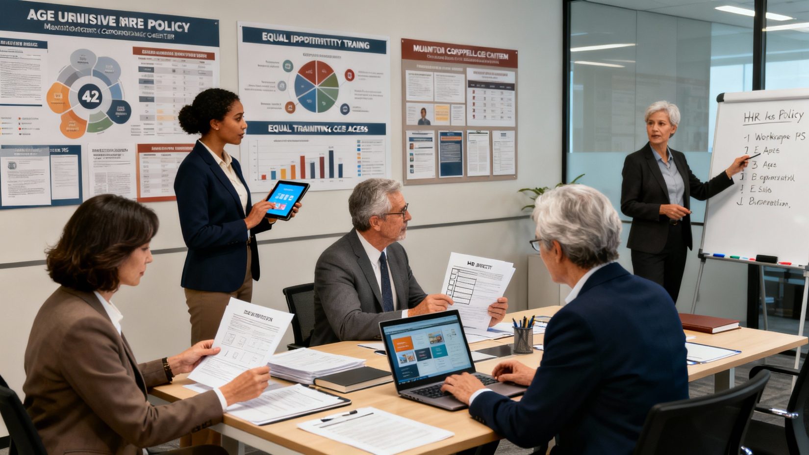 Corporate age-inclusive training mandates: How workplace learning policies can eliminate both age bias and educational cost barriers