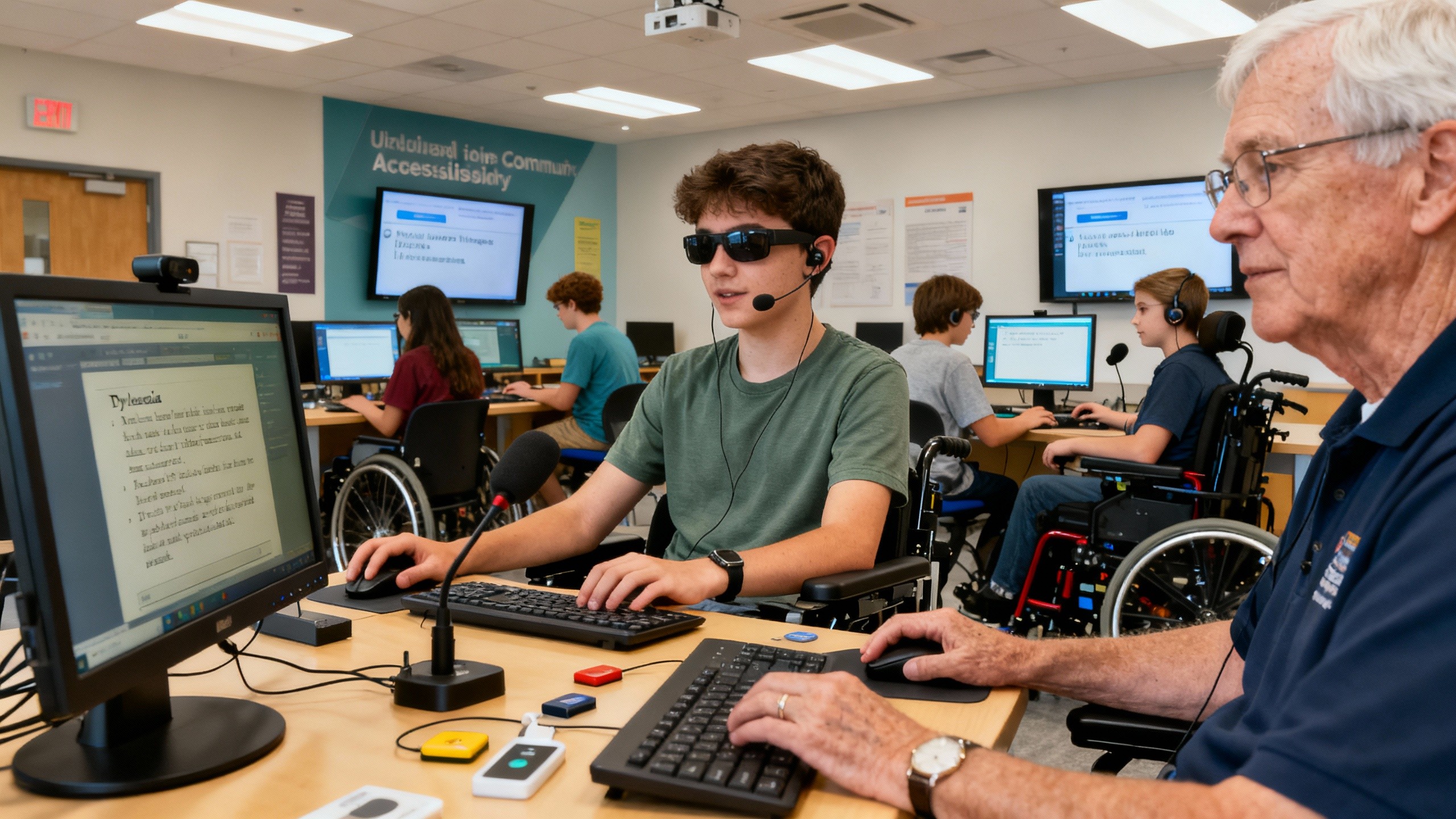 Assistive technology across ages: Affordable accessibility solutions that serve both aging learners and young people with disabilities