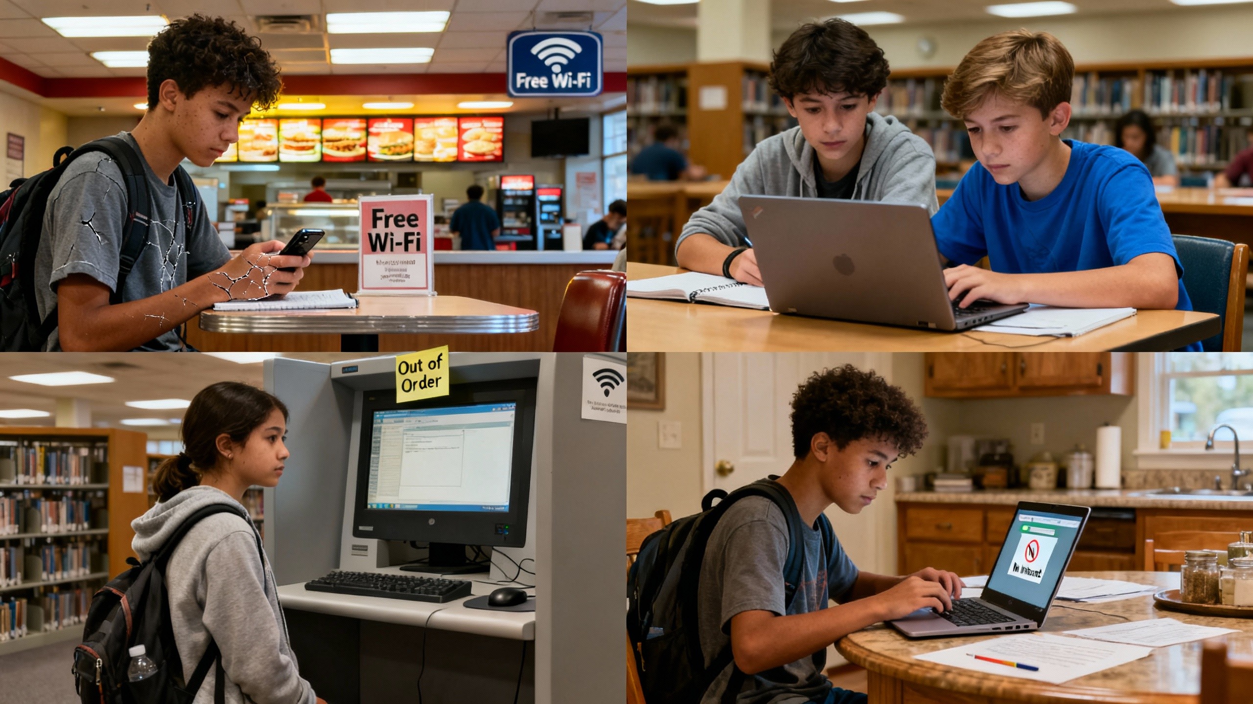 Youth technology poverty: How assumptions about young people’s digital access hide serious economic barriers to online education