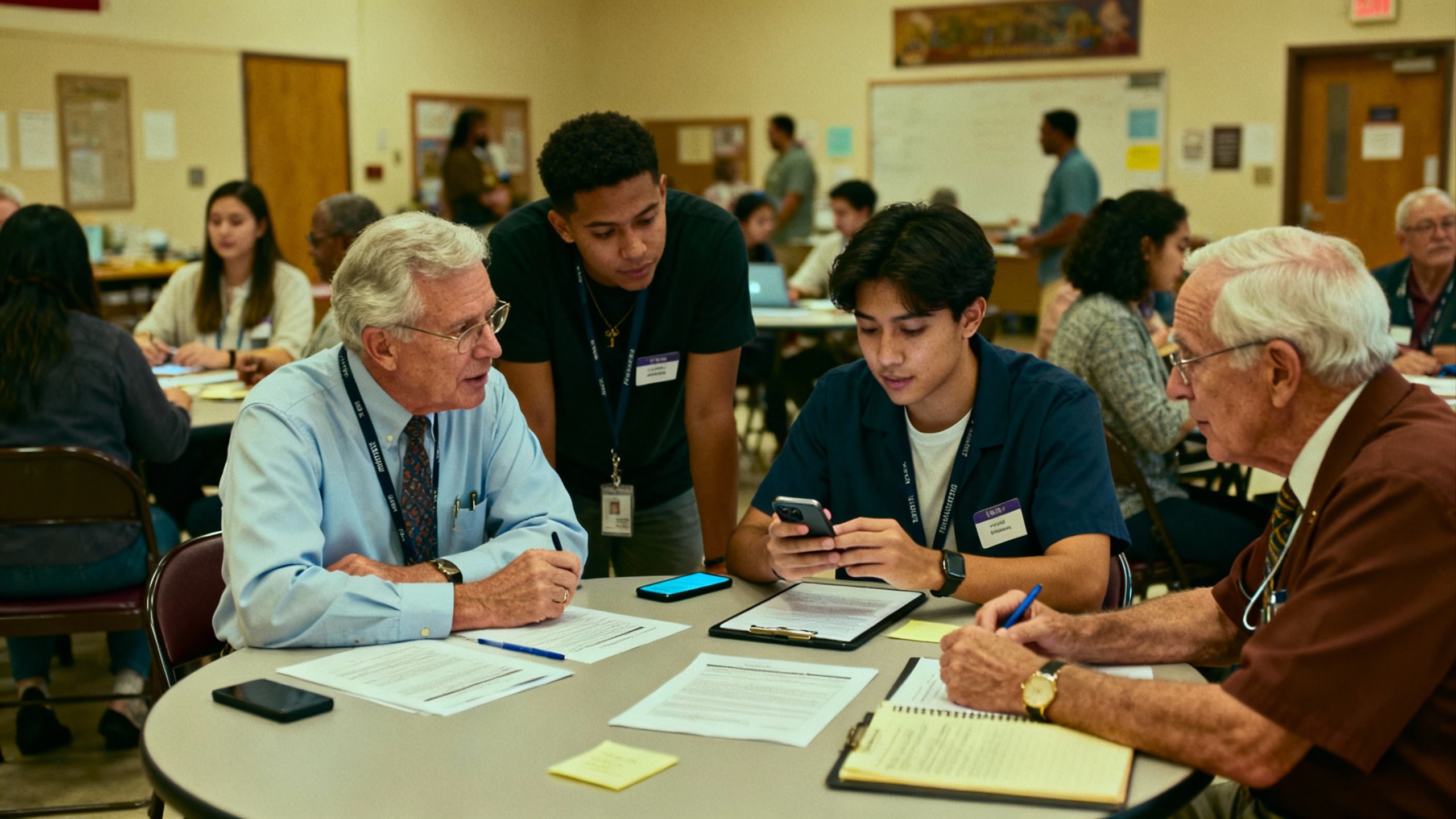 The experience exchange economy: How older adults trade career wisdom for technology training in cost-free peer learning networks